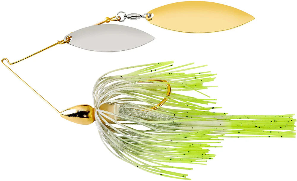 War Eagle Double Willow Gold Frame Spinnerbait 3 8 oz