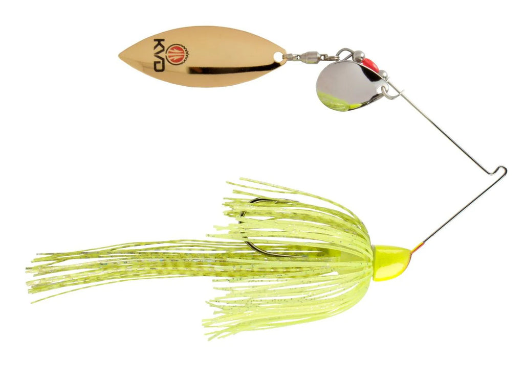 Strike King KVD 3 8 oz Colorado Willow Spinnerbait