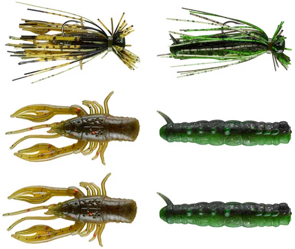 Rebel Ultra Finesse Jig Kit Snack Packs 6 Piece