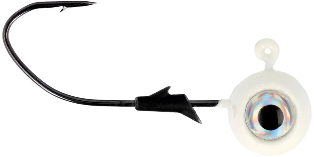 Eagle Claw Lazer Pro V Eagle Eye Ball Jighead 3 Pack