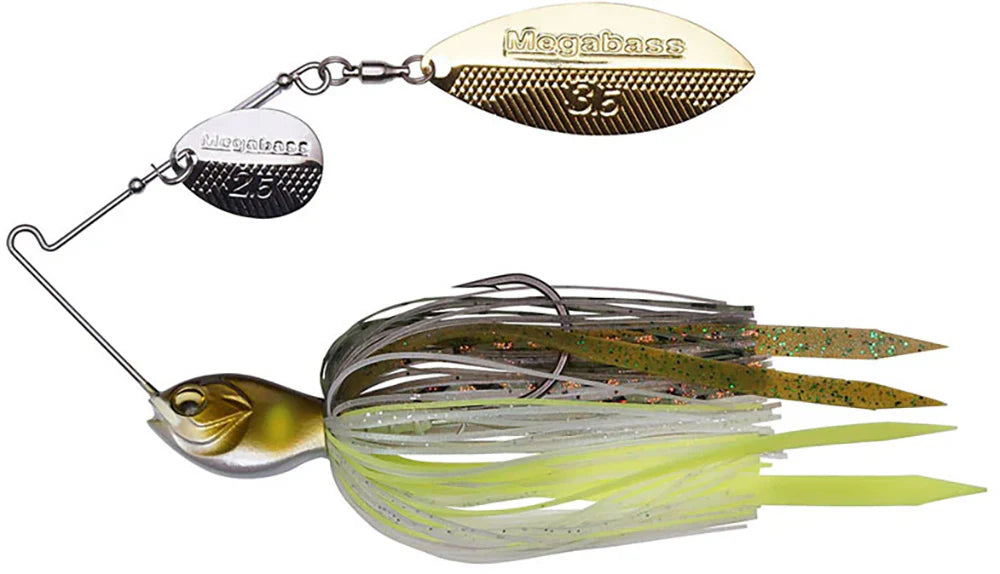 Megabass SV 3 Colorado Willow Slow Roll Spinnerbait