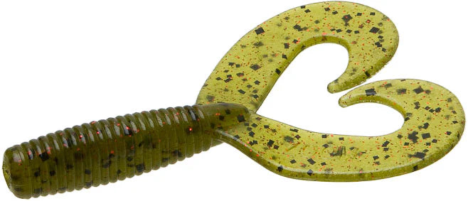 Zoom Fat Albert Twin Tail Grub Jig Trailer 35 Inch
