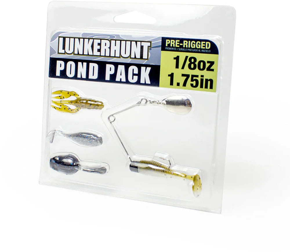 Lunkerhunt Pre Rigged Pond Packs
