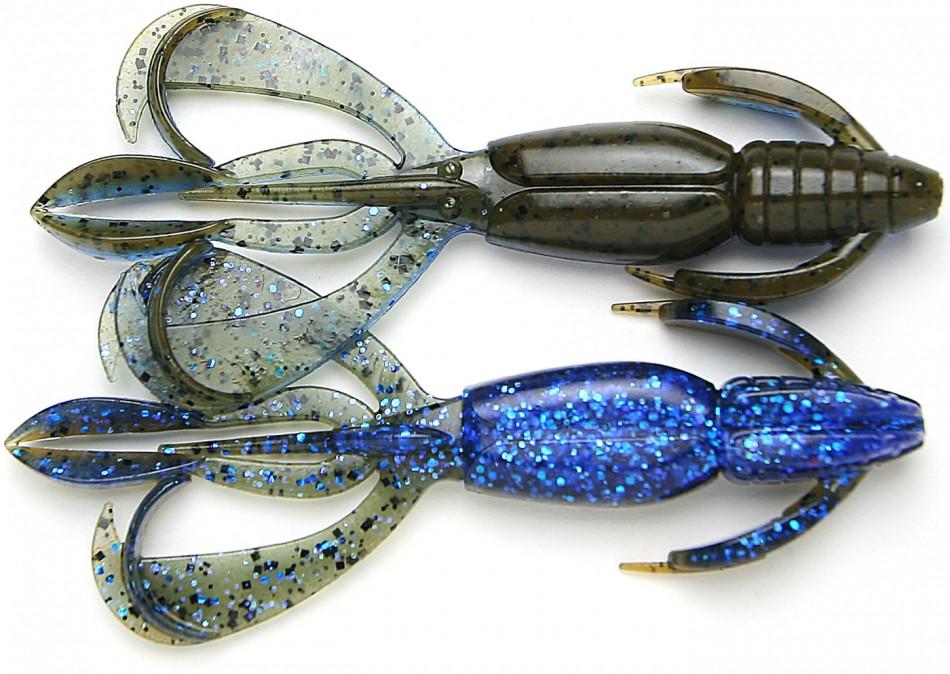 Keitech Crazy Flapper 44 inch Soft Plastic Creature Bait 6 pack