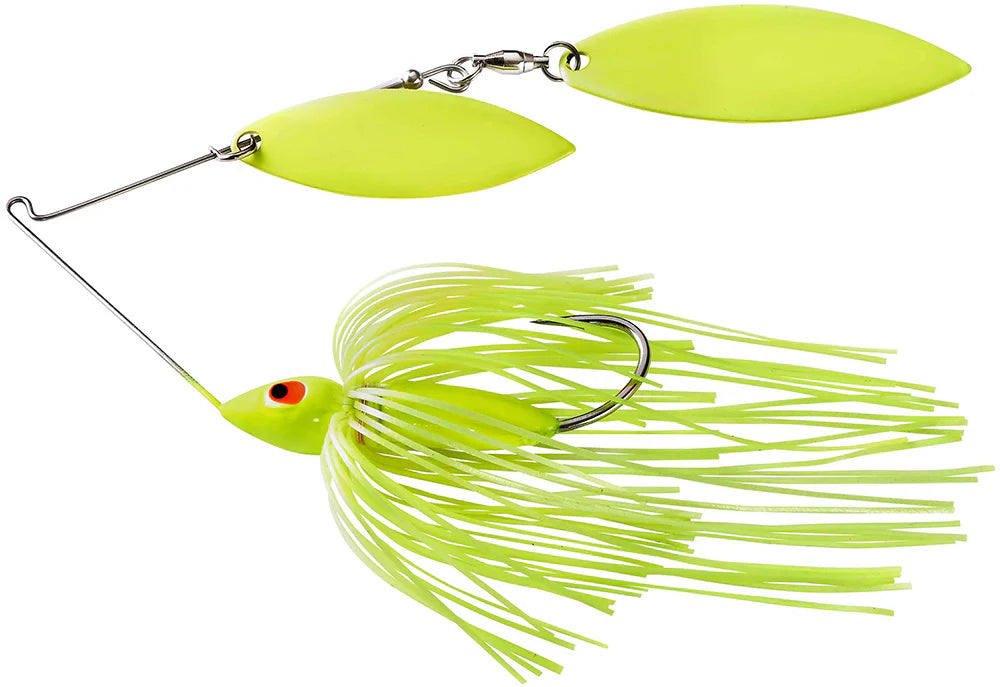 War Eagle Screamin Eagle Painted Nickel Frame Double Willow Spinnerbait 1 2 oz