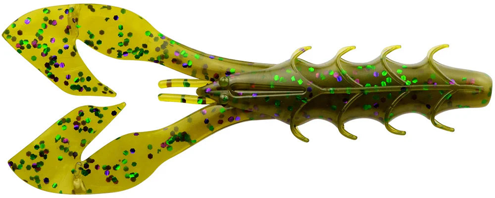 YUM Spine Craw 3 3 4 inch Soft Plastic Craw