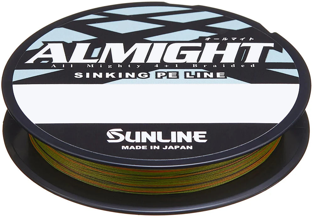 Sunline Almight HSG Olive Camo Braided Line Standard Spools 165 Yards