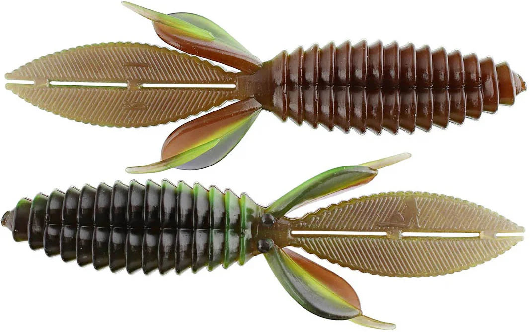 Reaction Innovations Smallie Beaver Soft Plastic Creature Bait 10 pack