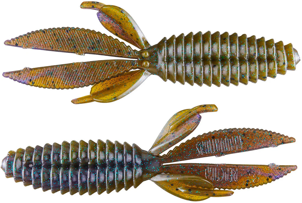 Reaction Innovations Sweet Beaver Soft Plastic Creature Bait 8 pack