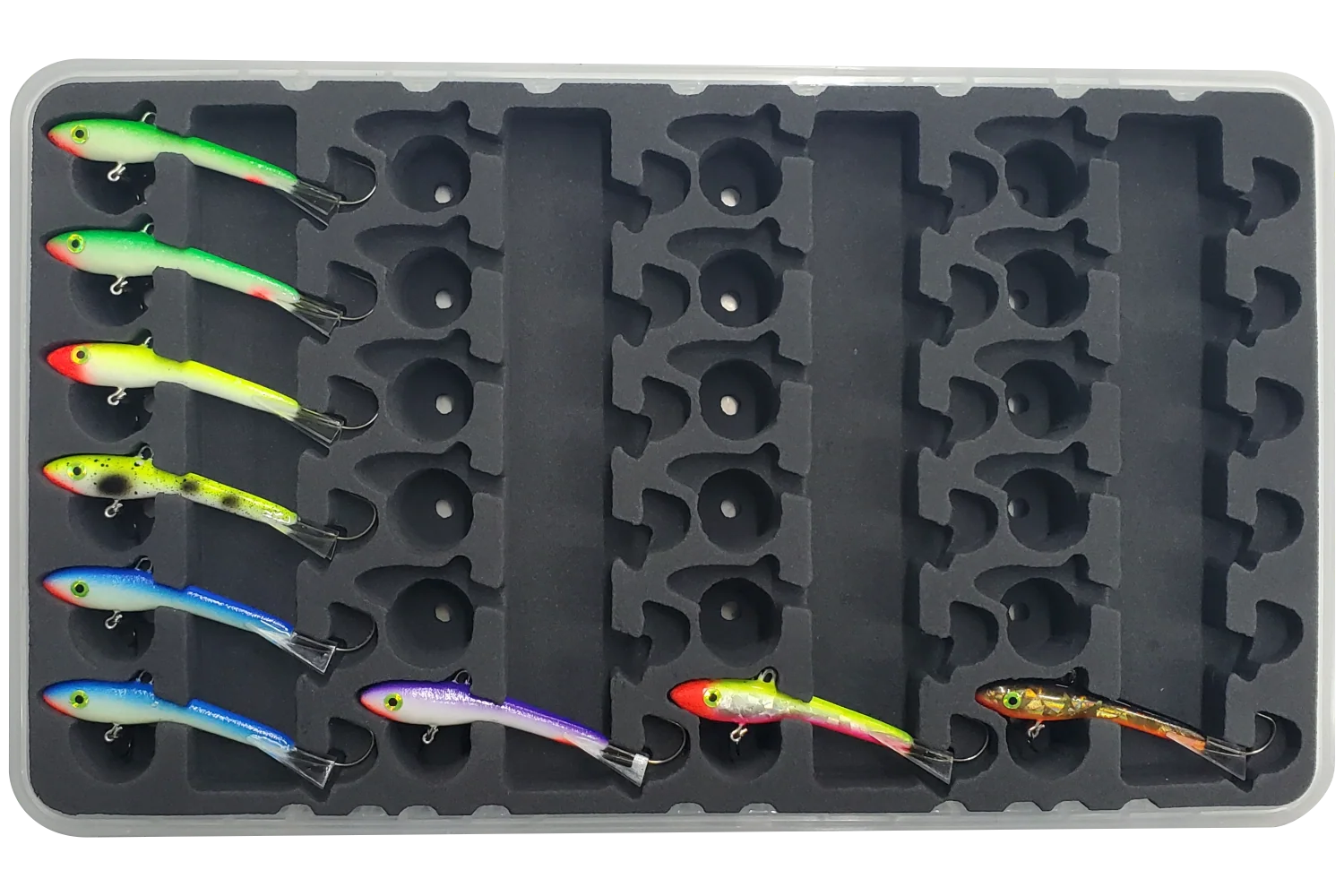 T3 Pro fits Moonshine Shiver Minnow lures