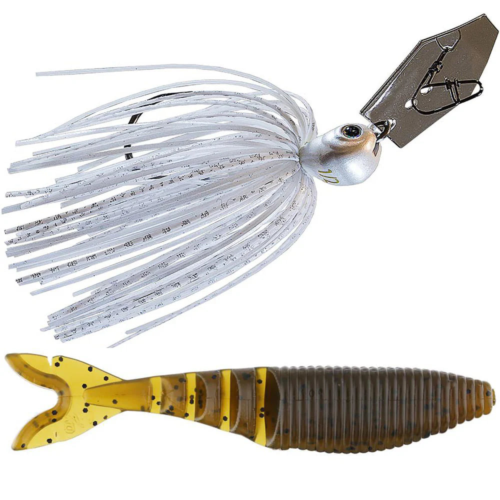 Z Man Jack Hammer Chatterbait Gary Yamamoto Zako Swimbait Combo