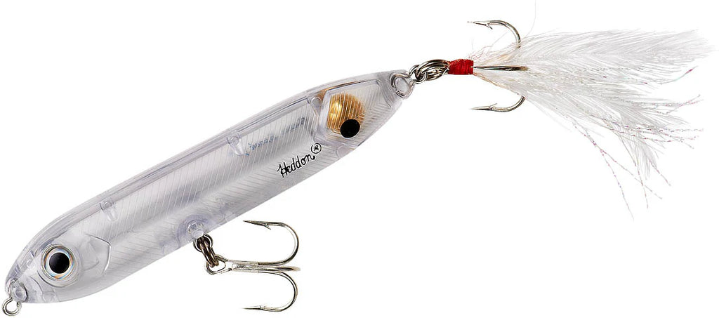 Heddon Super Spook Jr Feather Dressed 3 1 2 inch Topwater Walker