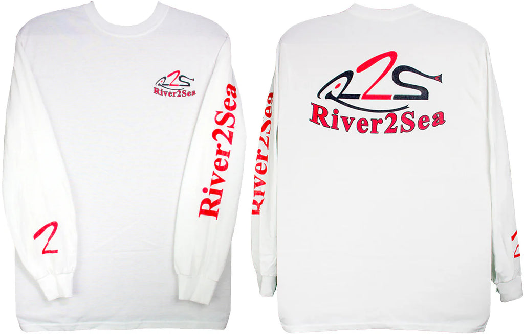 River2Sea Long Sleeve Logo T Shirt