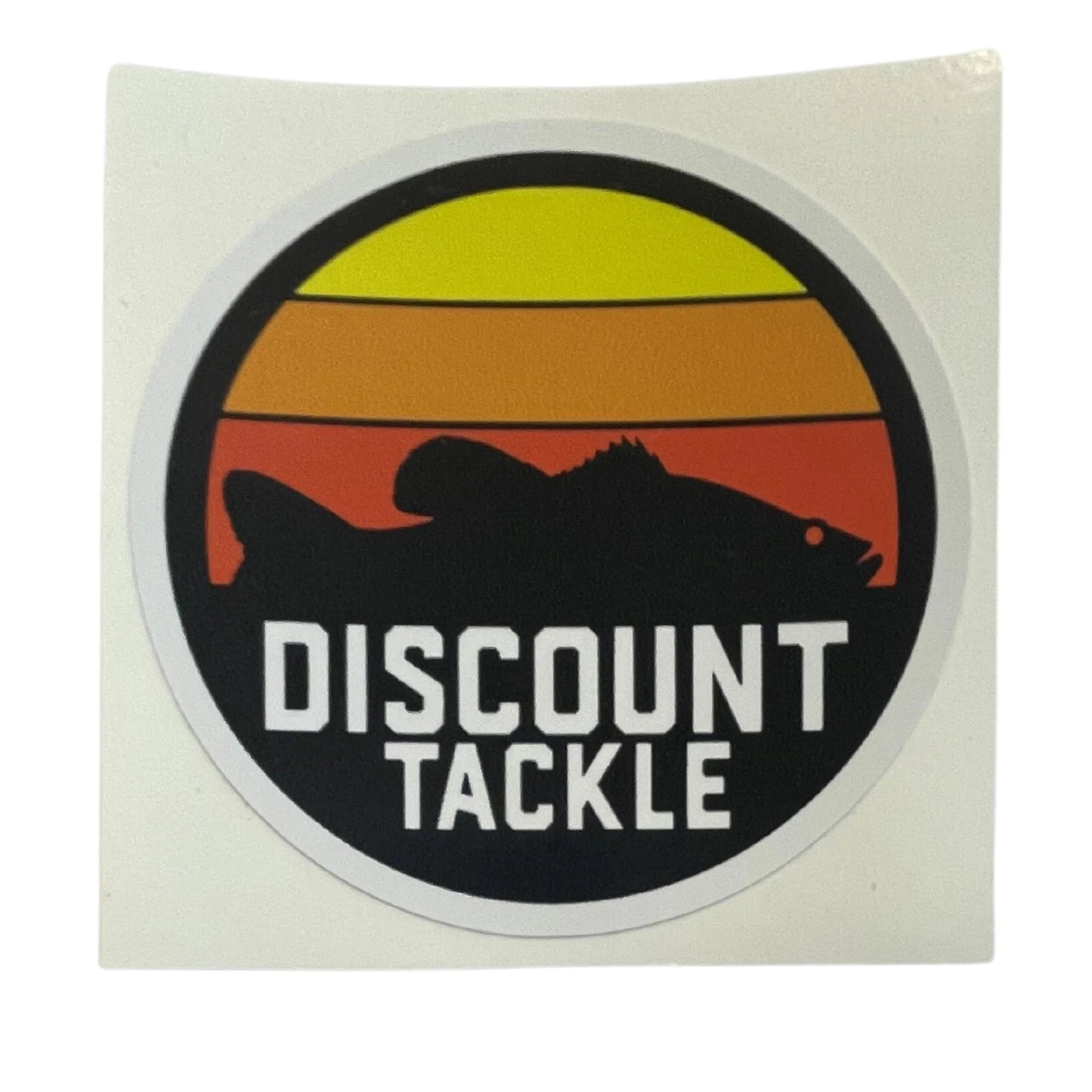 Discount Tackle Sunset Sticker