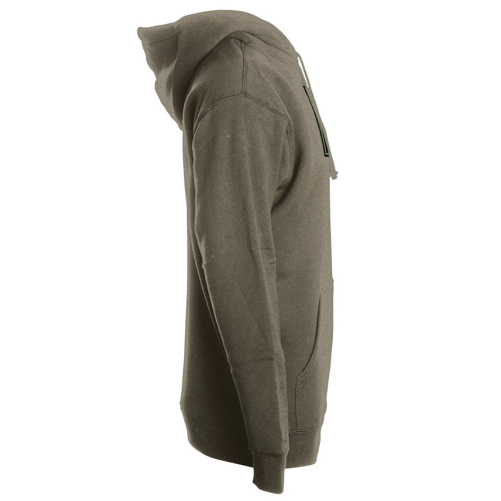 STLHD Mens Tidewater Army Green Premium Hoodie