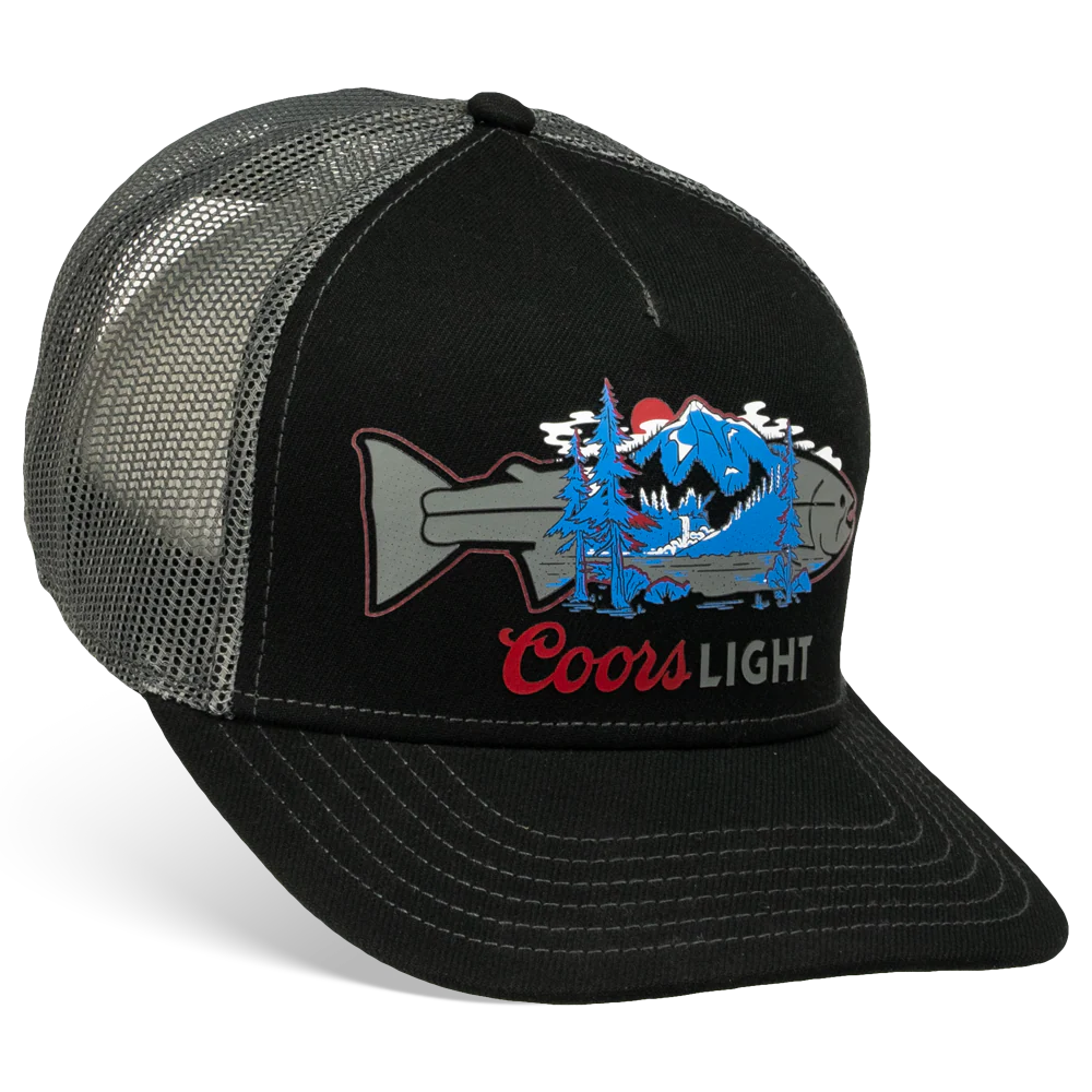 STLHD X Coors Light Blue Mountains Trucker
