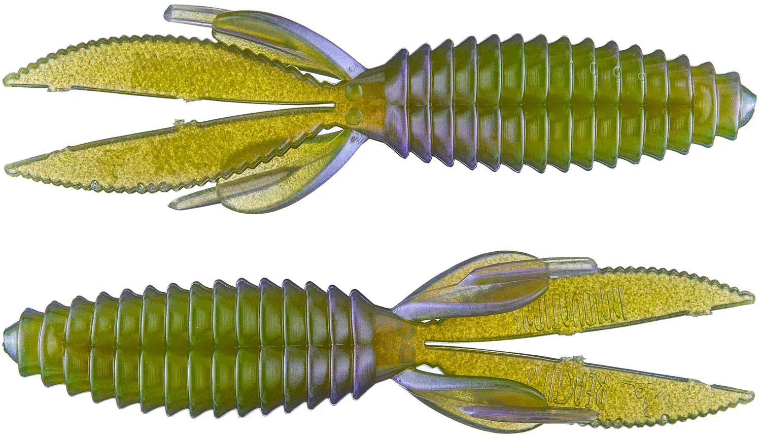 Reaction Innovations Sweet Beaver Soft Plastic Creature Bait 8 pack
