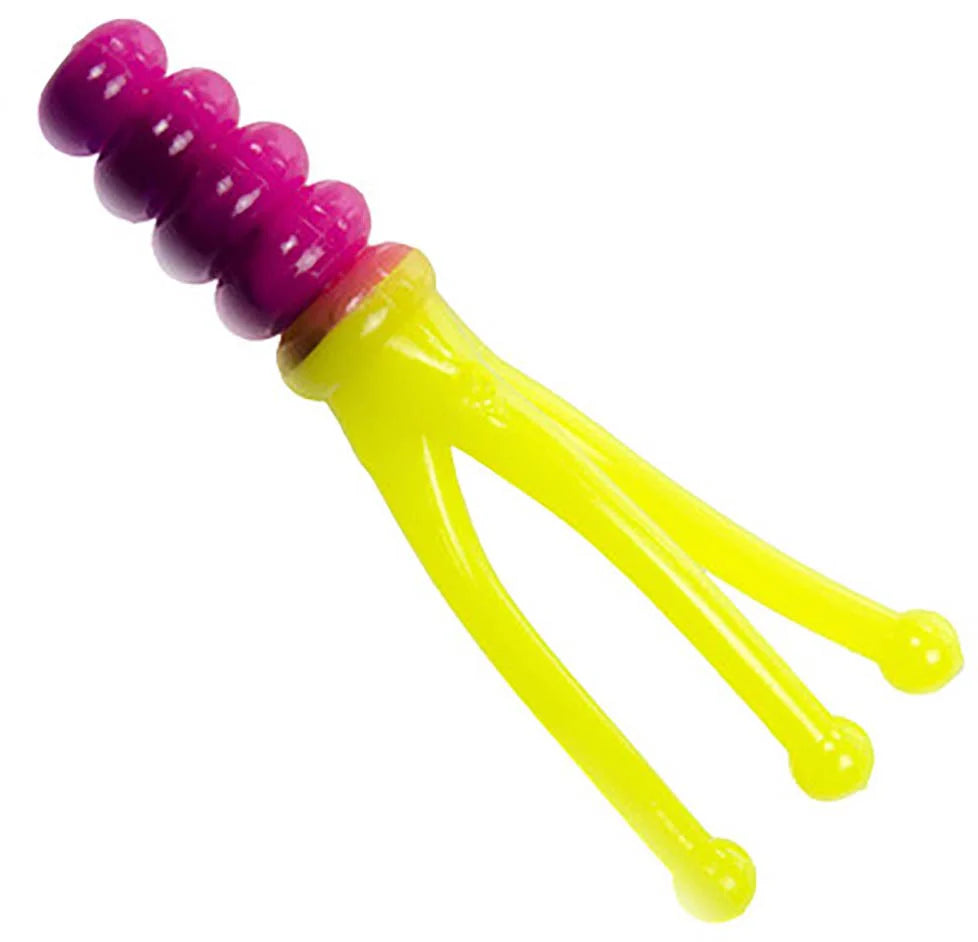 Mr Crappie Joker Triple Tail Soft Plastic Grub 15 pack