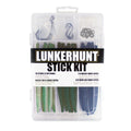 Lunkerhunt Assorted Wacky Rig 36 Piece Stickbait Kit