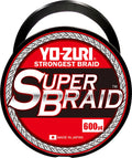 Yo Zuri SuperBraid White 600 Yard Spool