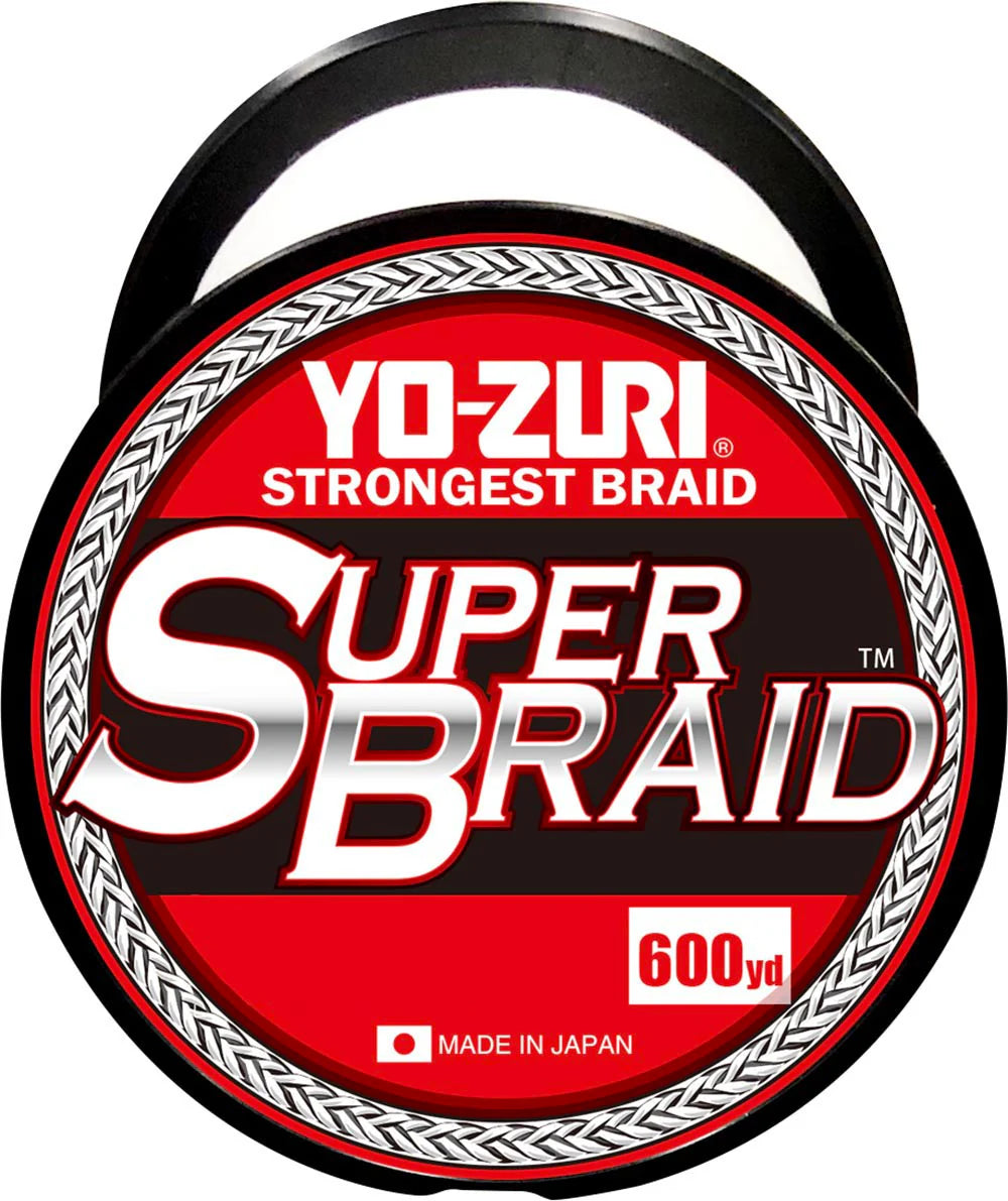 Yo Zuri SuperBraid White 600 Yard Spool