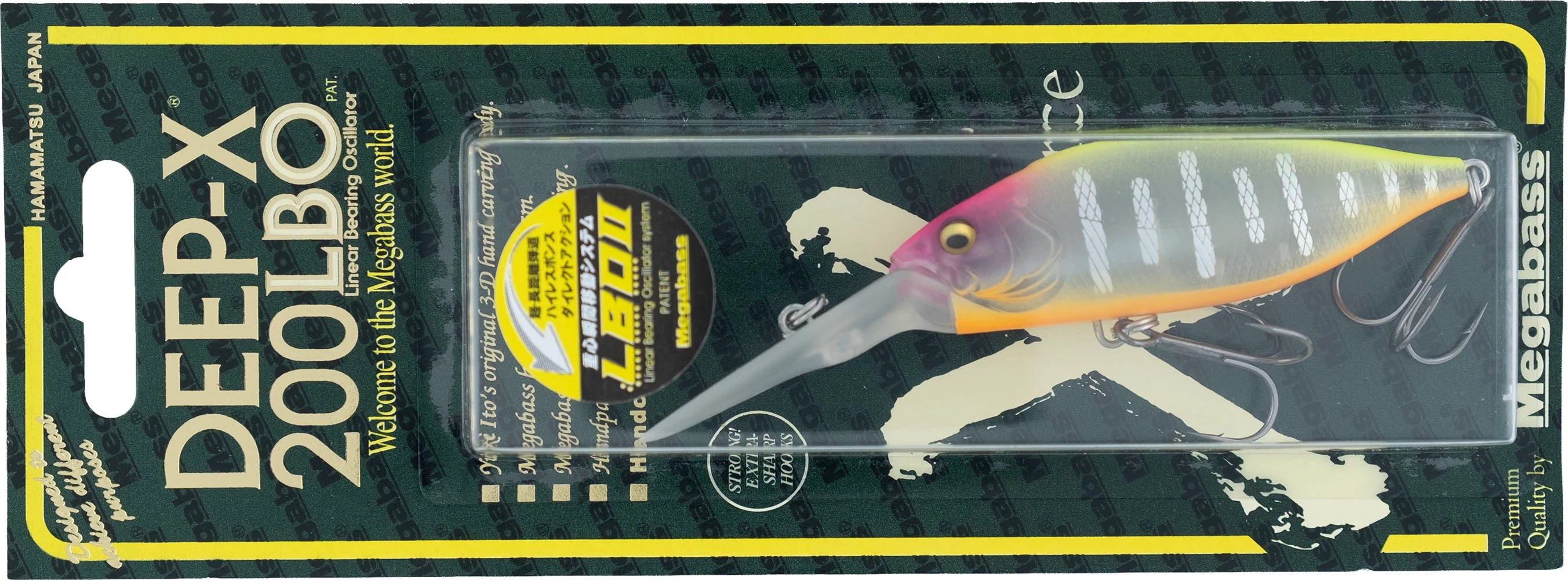 Megabass Deep X 200 LBO Deep Diving Crankbait