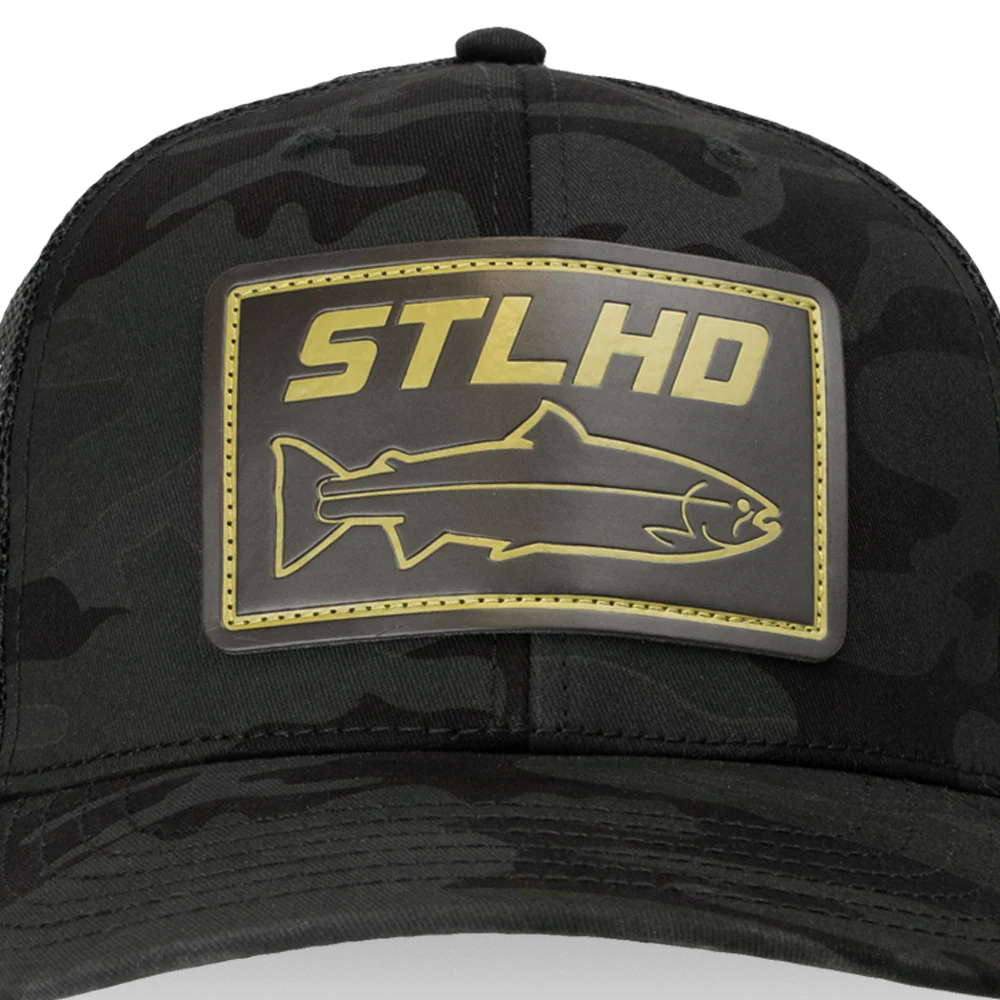 STLHD Black Ops Multicam Snapback Trucker Hat