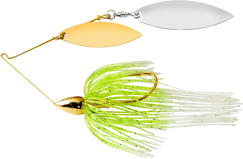 War Eagle Double Willow Gold Frame Spinnerbait 3 8 oz