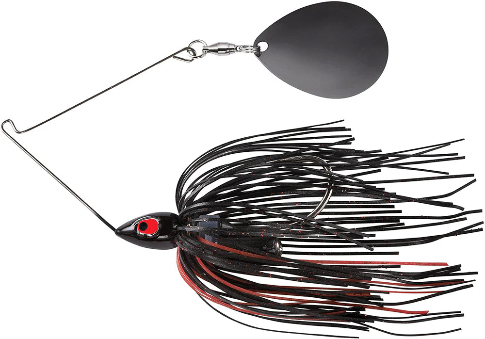 War Eagle Painted Head Night Time Single Colorado Spinnerbait 1 2 oz