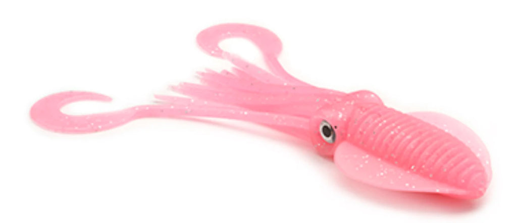P Line Twin Tail Soft Plastic Squid