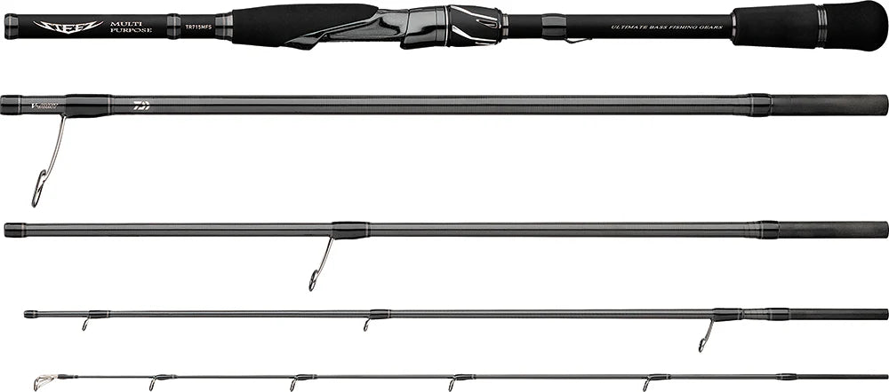 Daiwa Steez Travel Spinning Rods 5 Piece