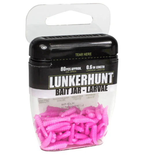 Lunkerhunt Larvae Bait Jar 1 3 oz