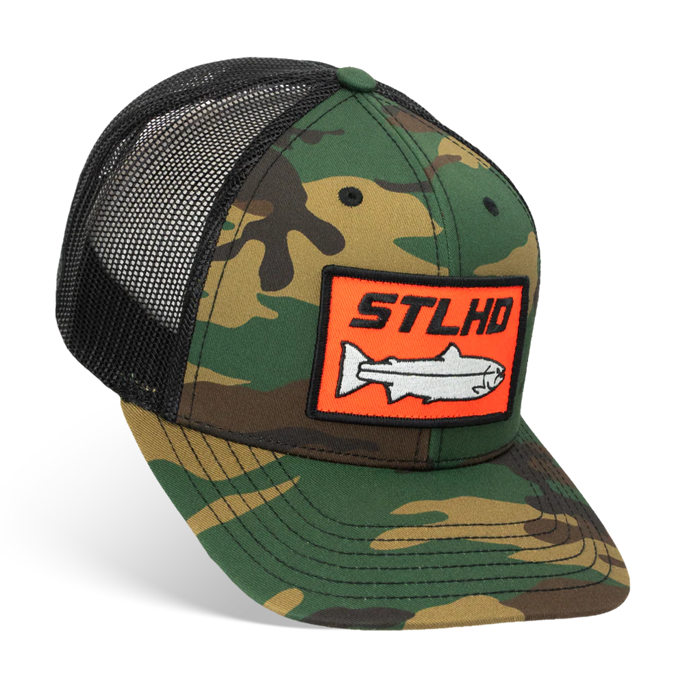 STLHD Camo Snapback Trucker Hat
