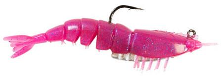 Z Man EZ ShrimpZ 3 1 2 inch Rigged w Mustad Weighted Hook 2 pack