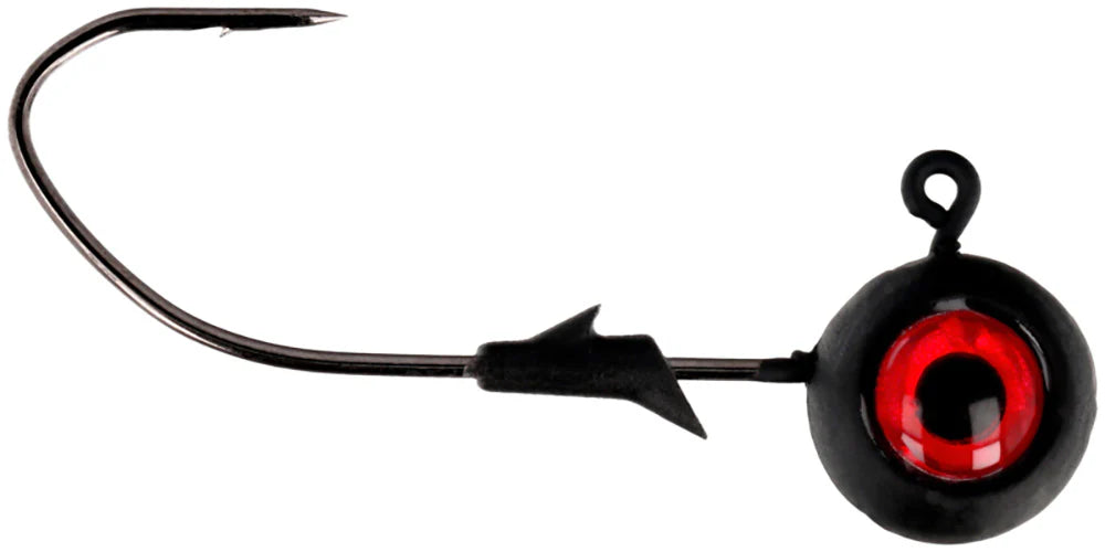 Eagle Claw Lazer Pro V Eagle Eye Ball Jighead 3 Pack