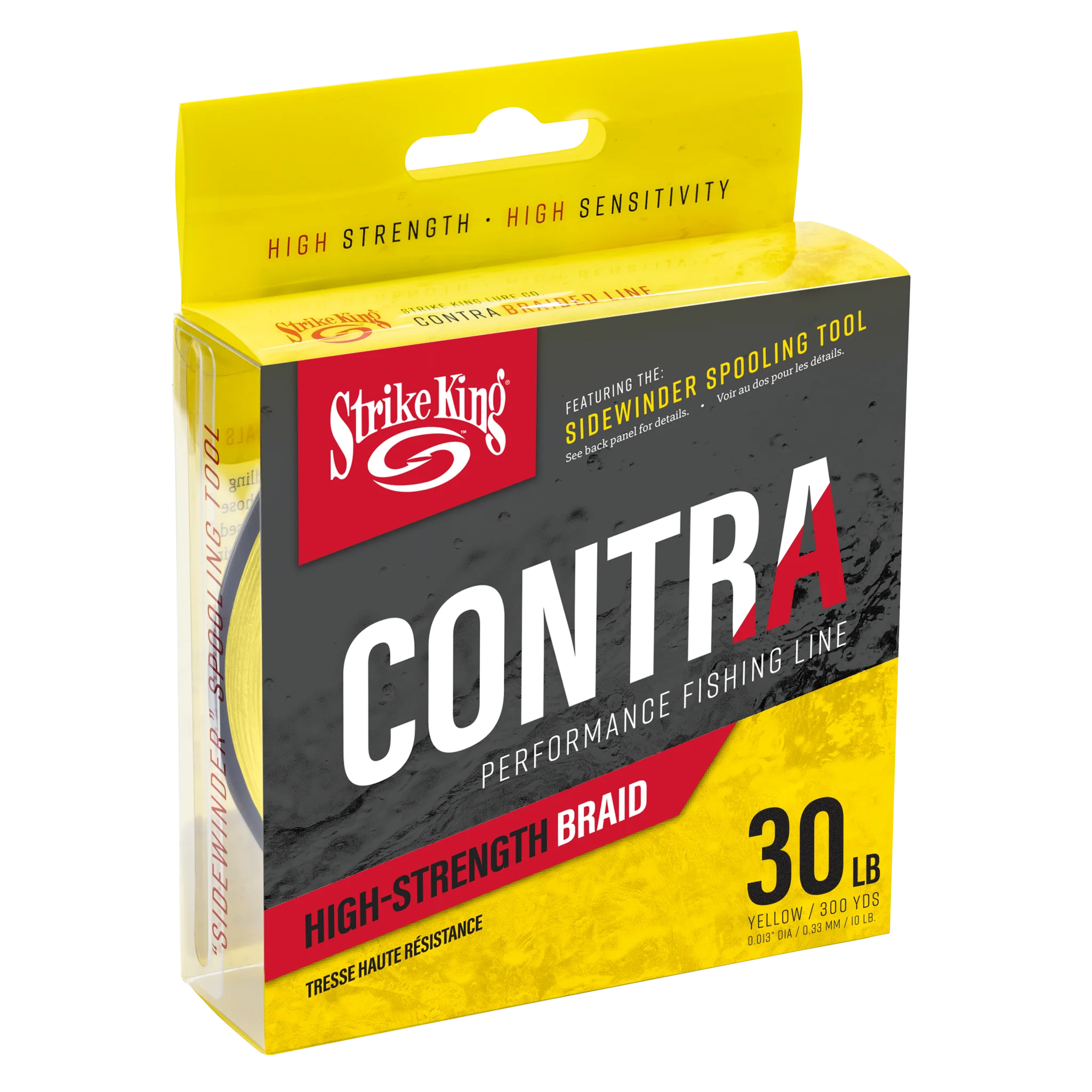 Strike King Contra Braid Hi Vis Yellow