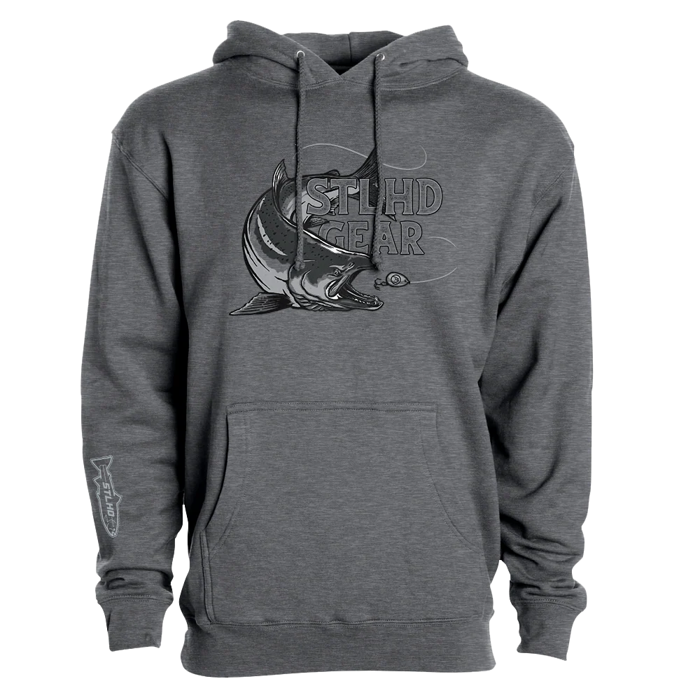 STLHD Mens King Salmon Premium Hoodie