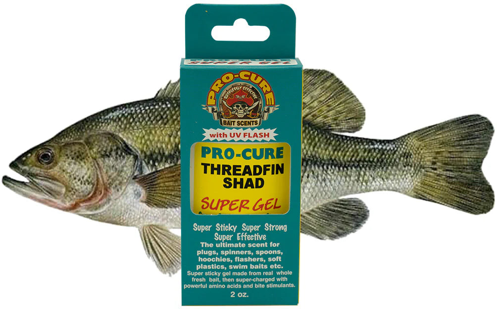 Pro Cure Bass Super Gel Scents 2 oz