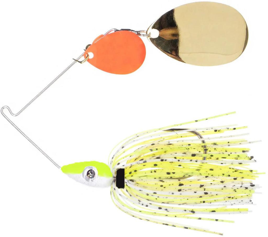 Nichols Lures Pulsator Kicker Series Tandem Colorado Willow Spinnerbait 1 2 oz