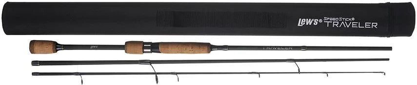 Lews Speed Stick Traveler Spinning Rods 3 Piece