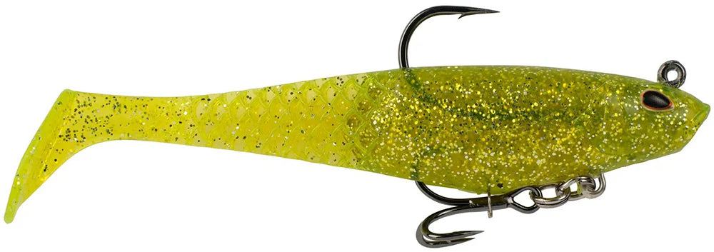 Berkley PowerBait Saltwater CullShad Pre Rigged Soft Body Swimbait 6 Inch
