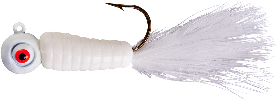 Lindy Fuzz E Grub Pre Rigged Hair Tail Soft Grub 2 pack