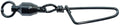 SPRO Ball Bearing Swivel w Coastlock Snap Welded Ring NS Black Finish
