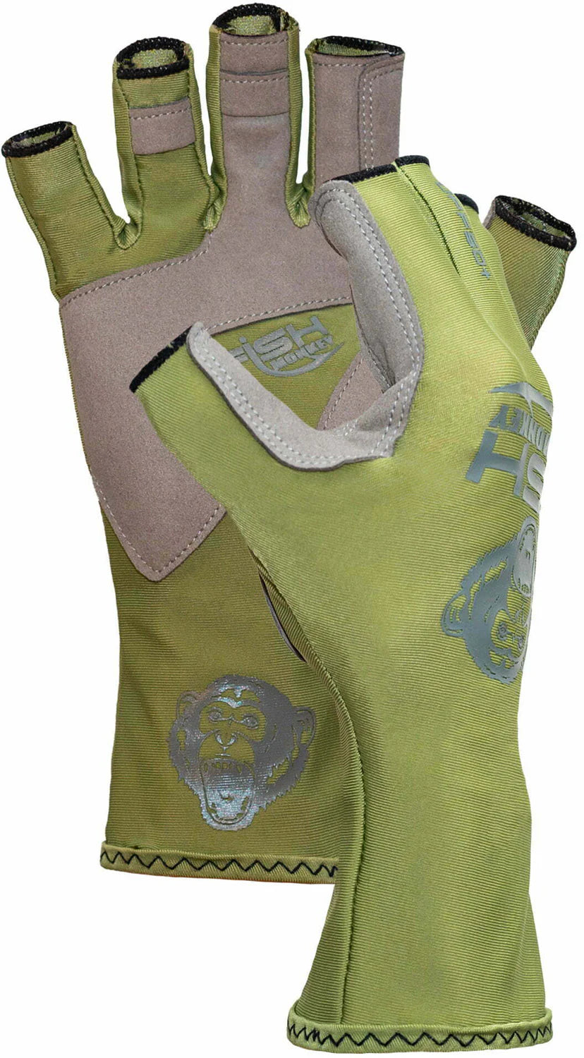 Fish Monkey Half Finger Guide Glove