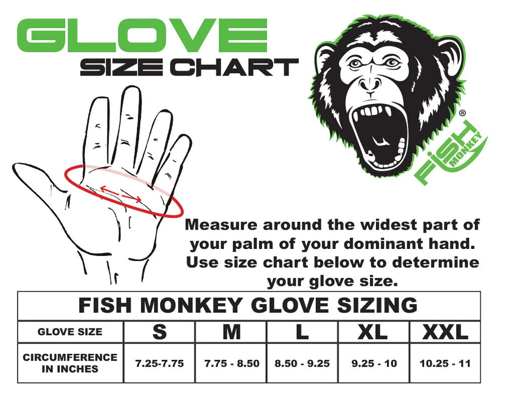 Fish Monkey Stealth Dry Tec Waterproof Gloves