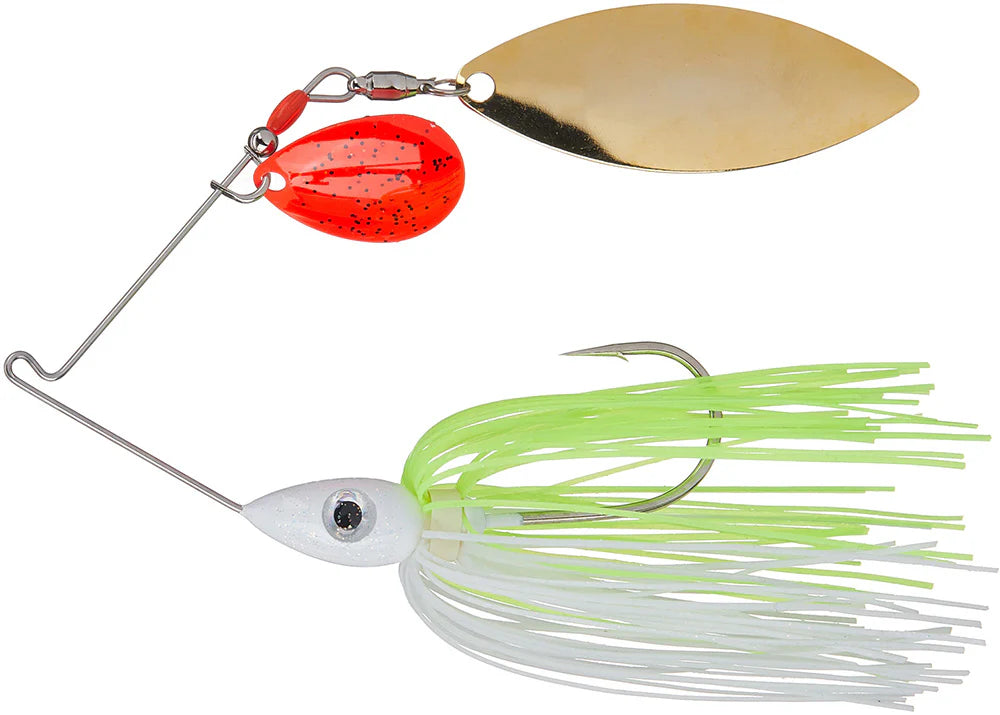 Nichols Lures Pulsator Kicker Series Tandem Colorado Willow Spinnerbait 3 8 oz
