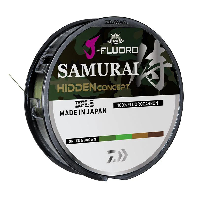 Daiwa J Fluoro Samurai Hidden Concept Camo Fluorocarbon Line 220 Yards