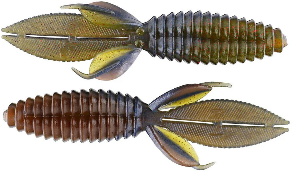 Reaction Innovations Smallie Beaver Soft Plastic Creature Bait 10 pack