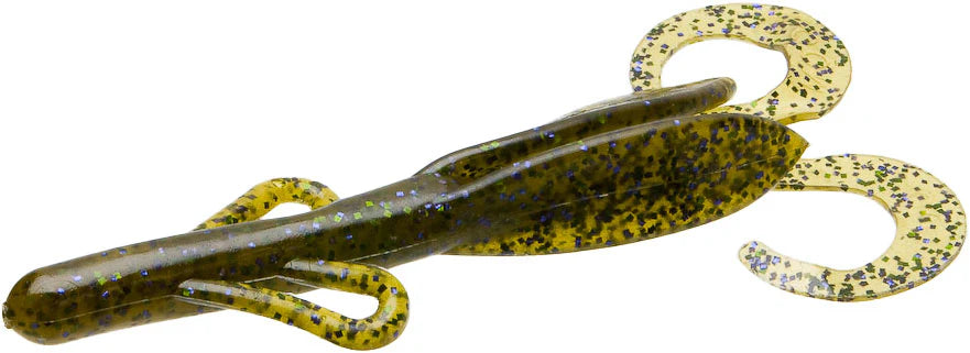 Zoom Brush Hog Creature Bait 6 Inch