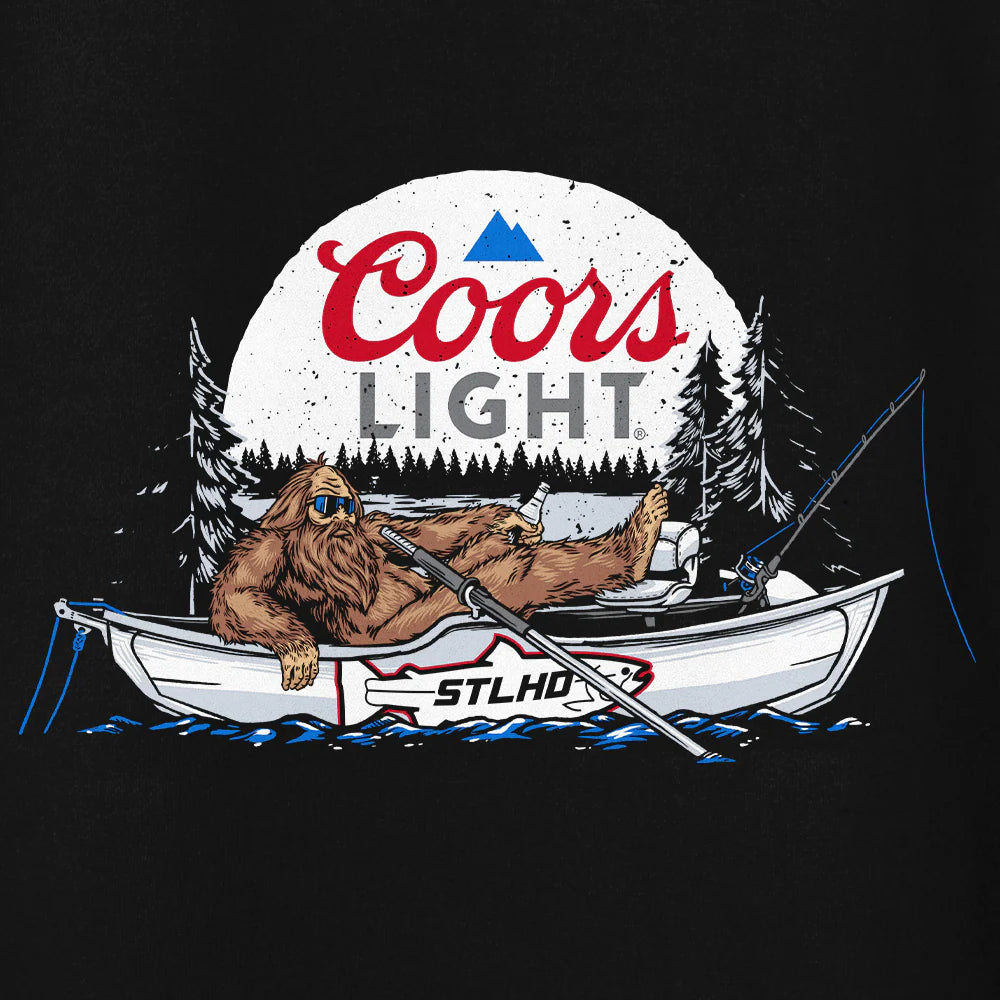 STLHD Mens X Coors Light Chillin Premium Hoodie
